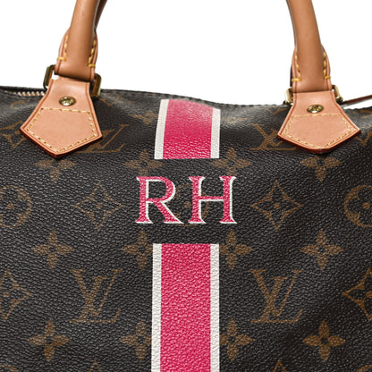 Louis Vuitton Monogram My LV Heritage Speedy 30 Fuchsia Ivory 10 of 10