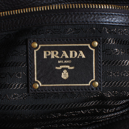 Prada Vitello Daino Tote Teak 6 of 11