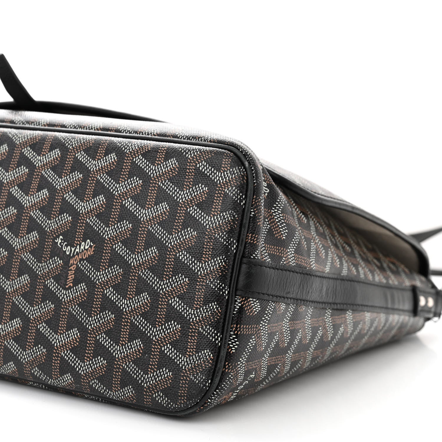 Goyard Goyardine Capetien Messenger Bag Black 8 of 10