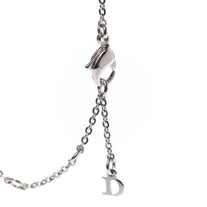 Christian Dior Crystal Logo Bracelet Silver 4 of 5