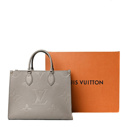 Louis Vuitton Empreinte Monogram Giant Onthego MM Tourterelle 12 of 12