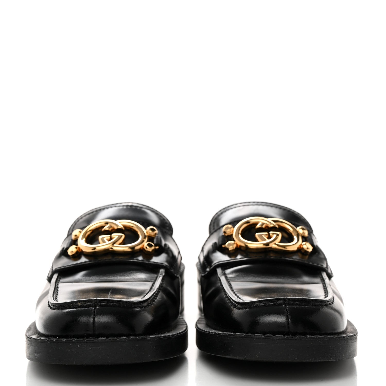 Gucci Spice Lux Womens Interlocking G Slippers 39 Black 2 of 8