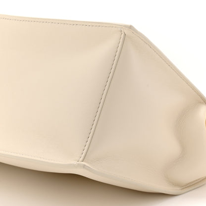 Jacquemus Smooth Calfskin La Pochette Rond Carre Light Ivory 9 of 9
