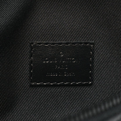 Louis Vuitton Calfskin Monogram Shadow Discovery Bumbag Black 6 of 9