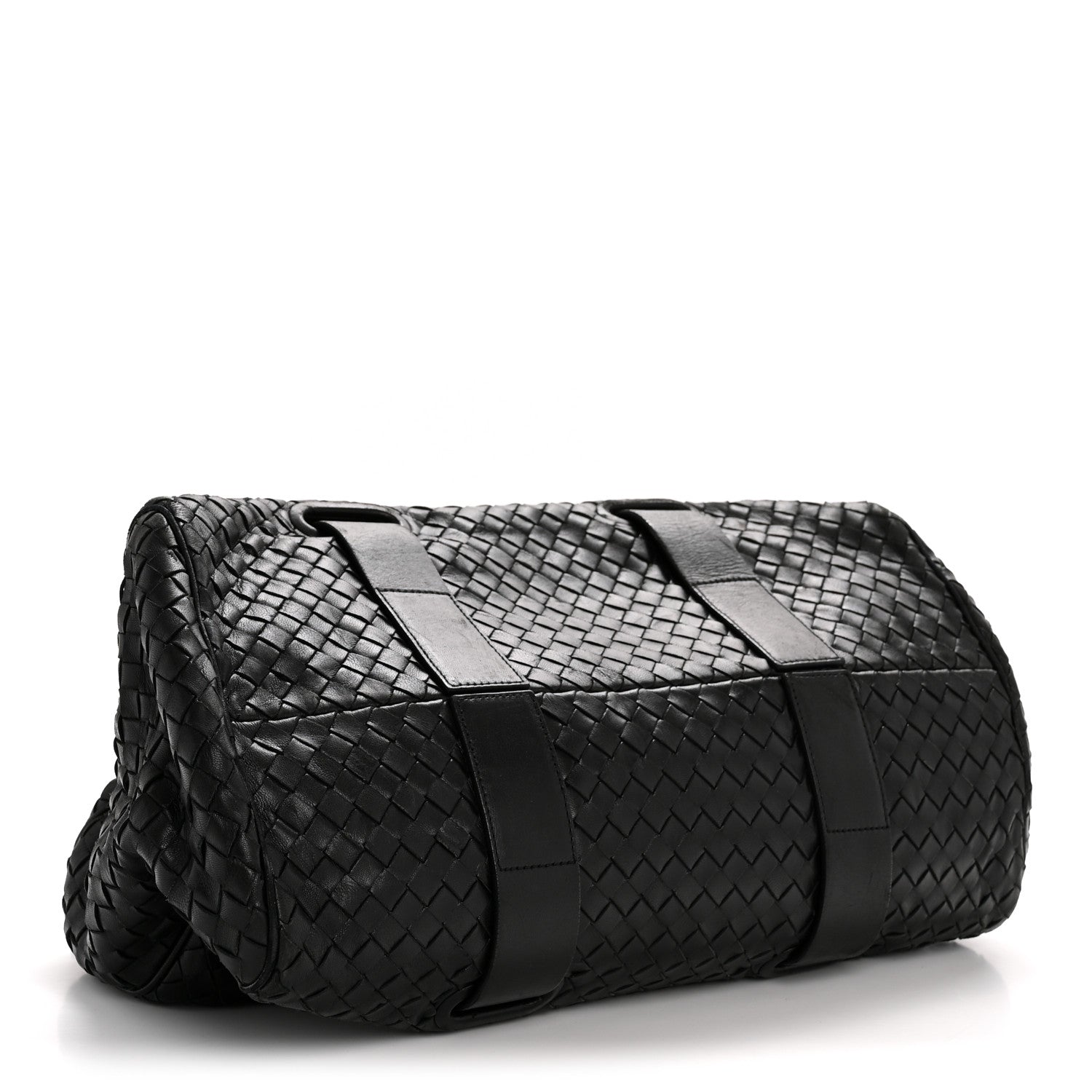 Bottega Veneta Nappa Intrecciato Satchel Black 4 of 15
