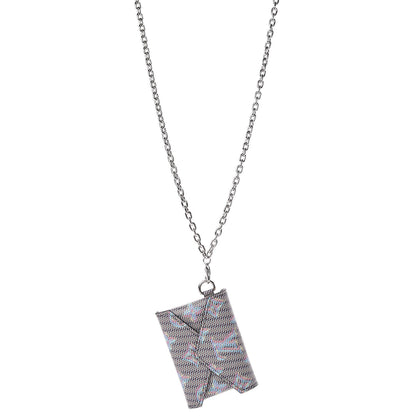 Louis Vuitton Monogram LV Pop Kirigami Necklace Blue 1 of 11