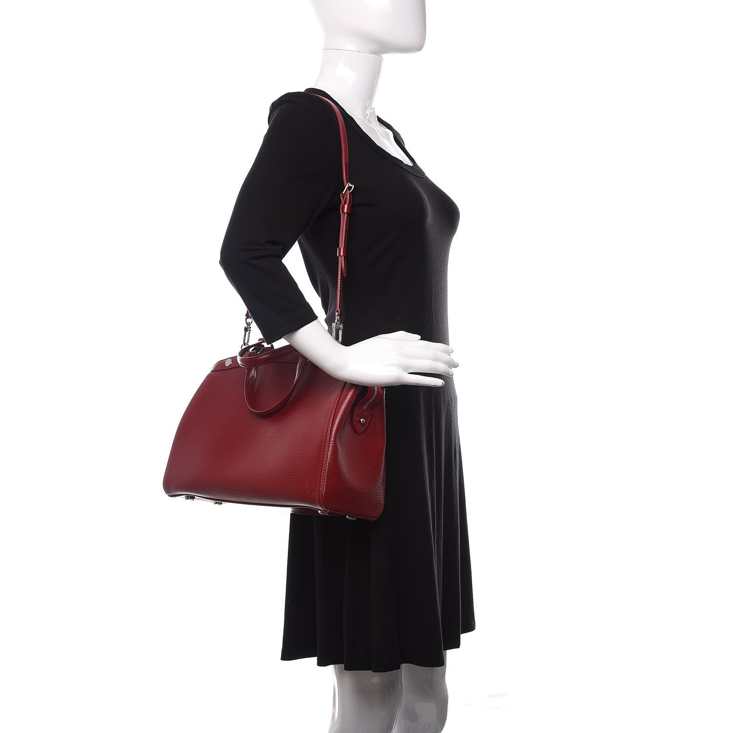 Louis Vuitton Epi Brea Carmine 3 of 10