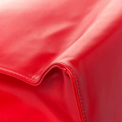 Telfar Vegan Leather Medium Shopping Bag Red 10 of 13