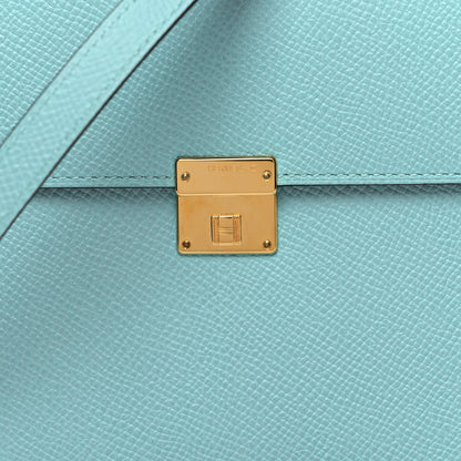 Hermes Epsom Verso Clic 16 Wallet Bleu Atoll Malachite 8 of 10