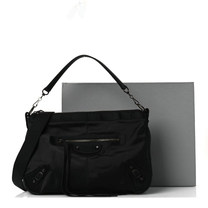 Balenciaga Nylon Medium Le City Moto Black 13 of 13
