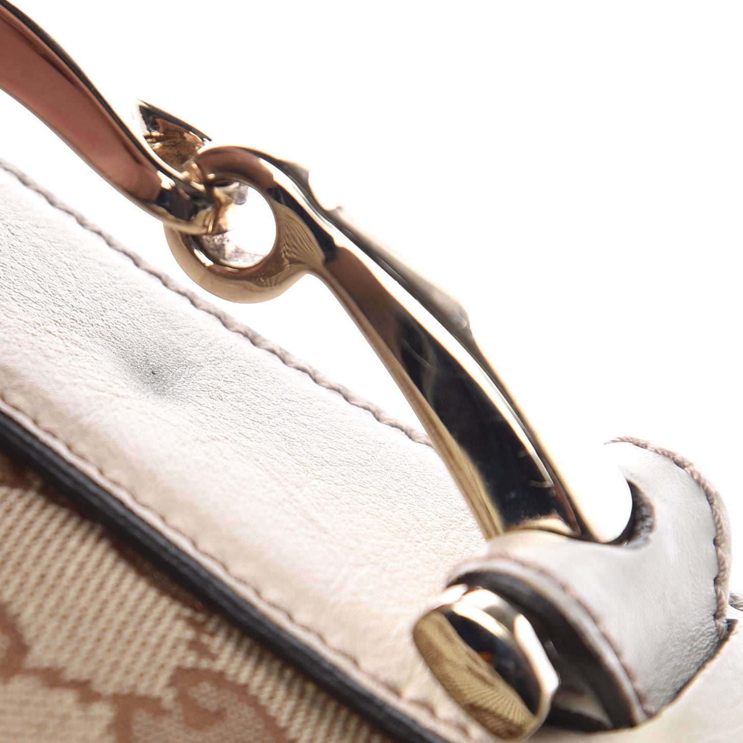 Monogram Small Pelham Shoulder Bag Off White