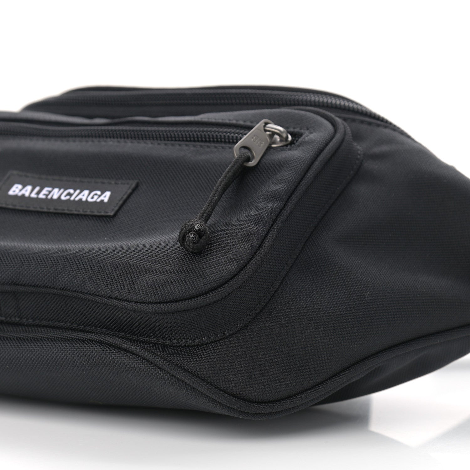 Balenciaga Recycled Casual Nylon Explorer Beltpack Black 10 of 11