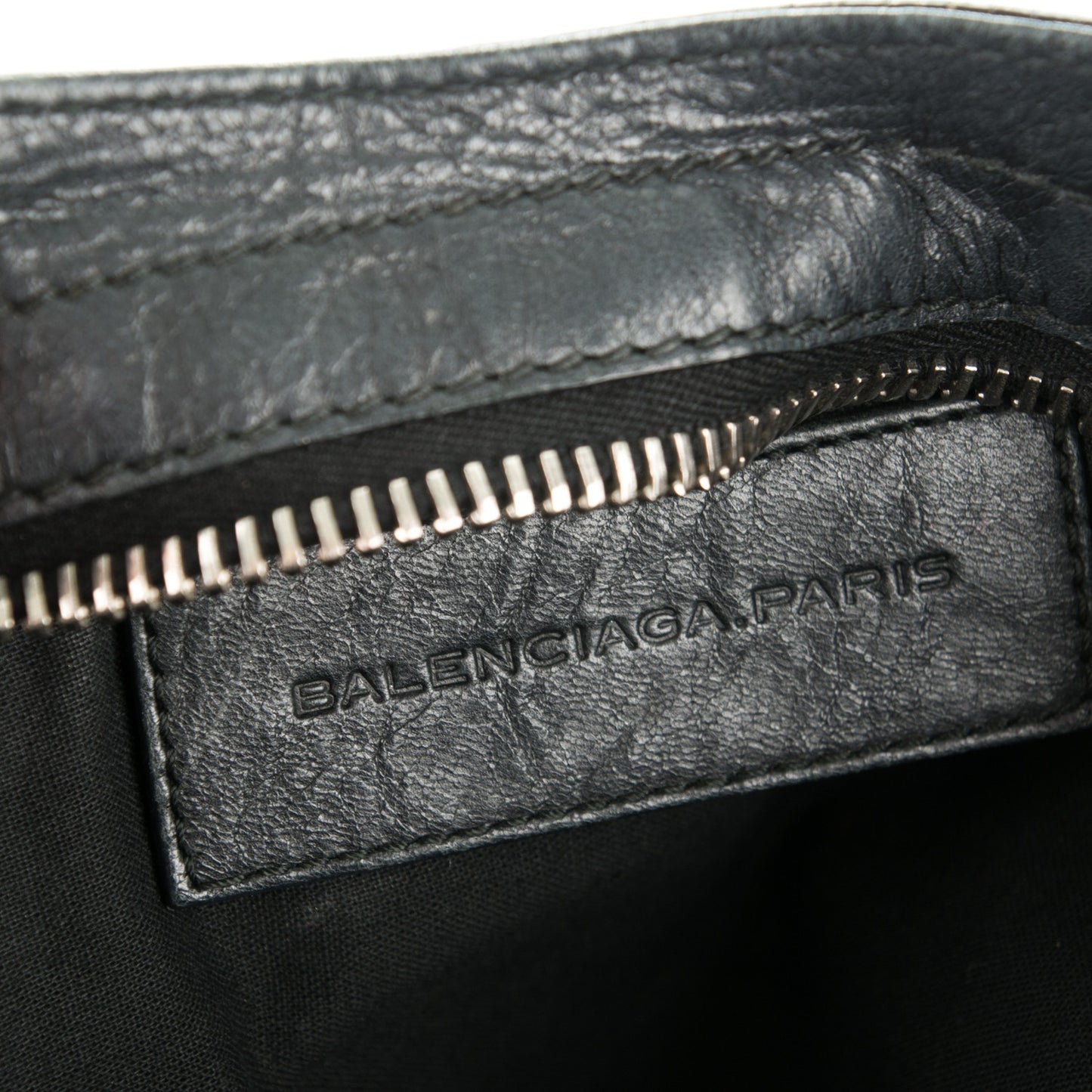 Agneau Giant 21 Silver Hardware Part Time Black