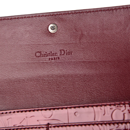Christian Dior Patent Ultimate Rendez-Vous Convertible Wallet Rouge Fonce 6 of 7