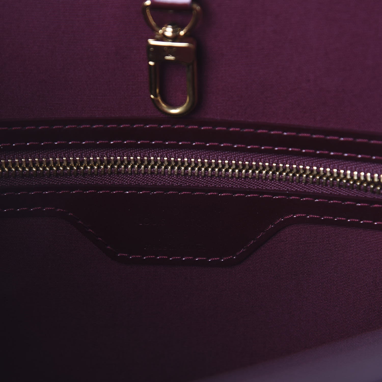Louis Vuitton Vernis Avalon GM Rouge Fauviste 5 of 6