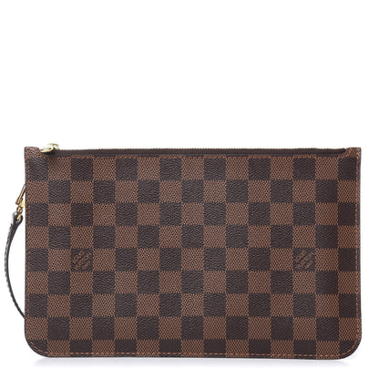 Louis Vuitton Damier Ebene Neverfull MM GM Pochette 1 of 7