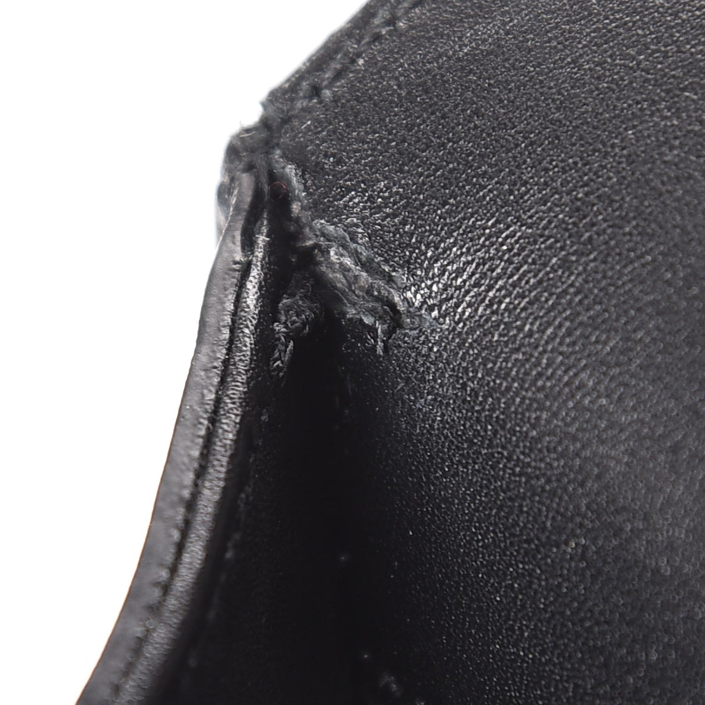 Smooth Calfskin Medium Classic Monogram Kate Tassel Satchel Black