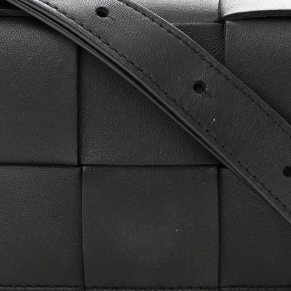 Bottega Veneta Lambskin Maxi Intreccio Candy Cassette Crossbody Bag Black 7 of 9
