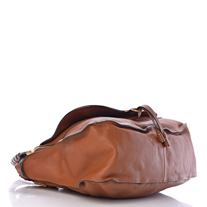 Chloe Calfskin Large Marcie Satchel Tan 4 of 13