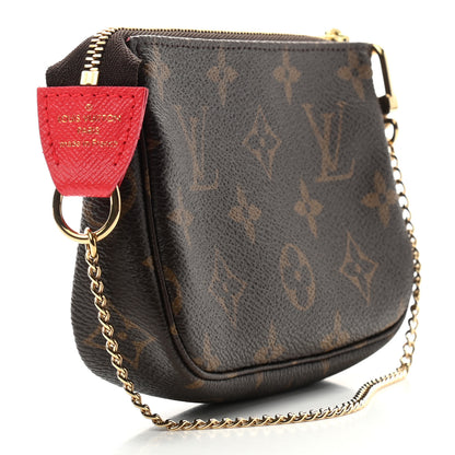 Louis Vuitton Monogram 2021 Christmas Animation London Mini Pochette Accessories Red 2 of 6