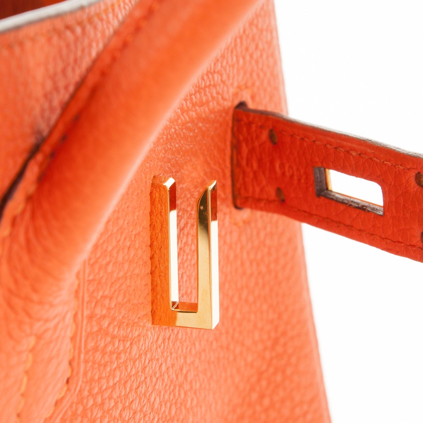 Togo Birkin 35 Orange