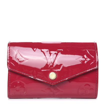 Louis Vuitton Vernis Multicles 6 Key Holder Rose Indien 1 of 11