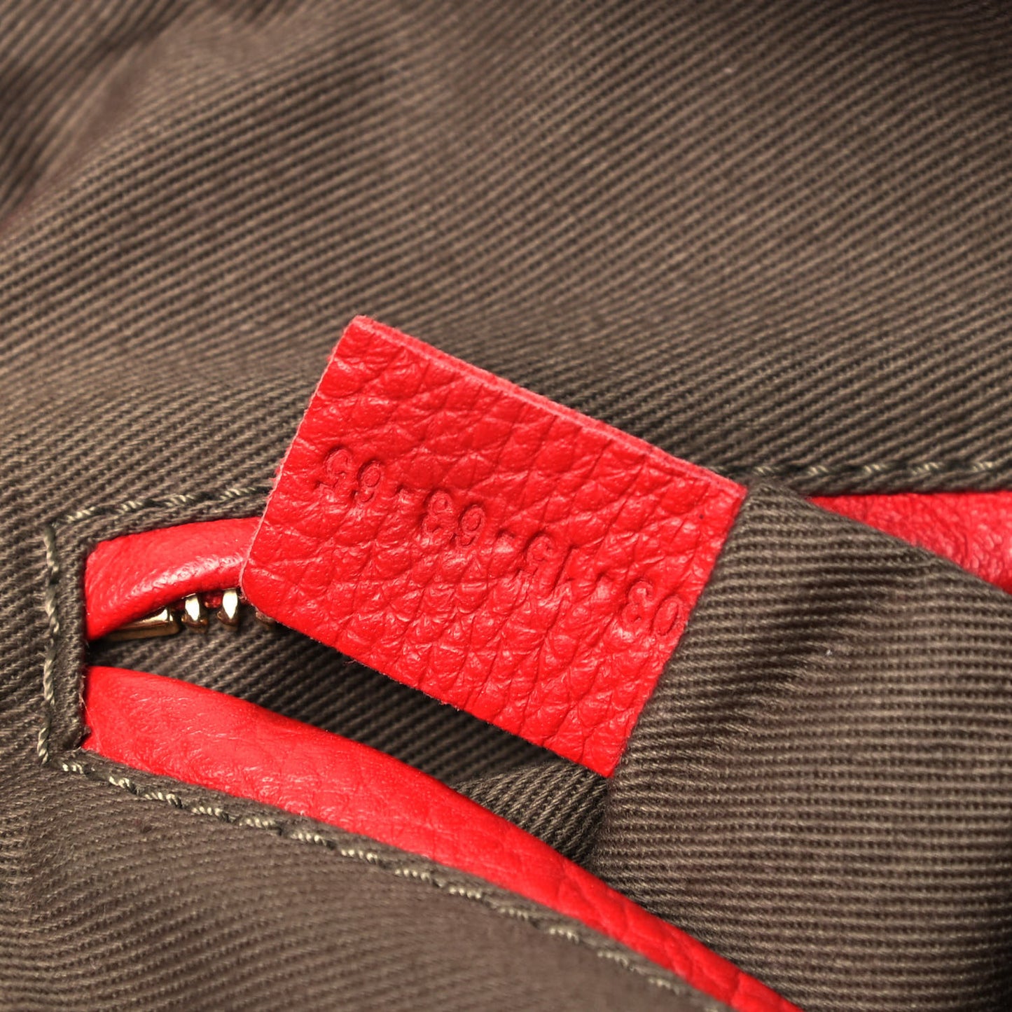 Calfskin Medium Marcie Satchel Red