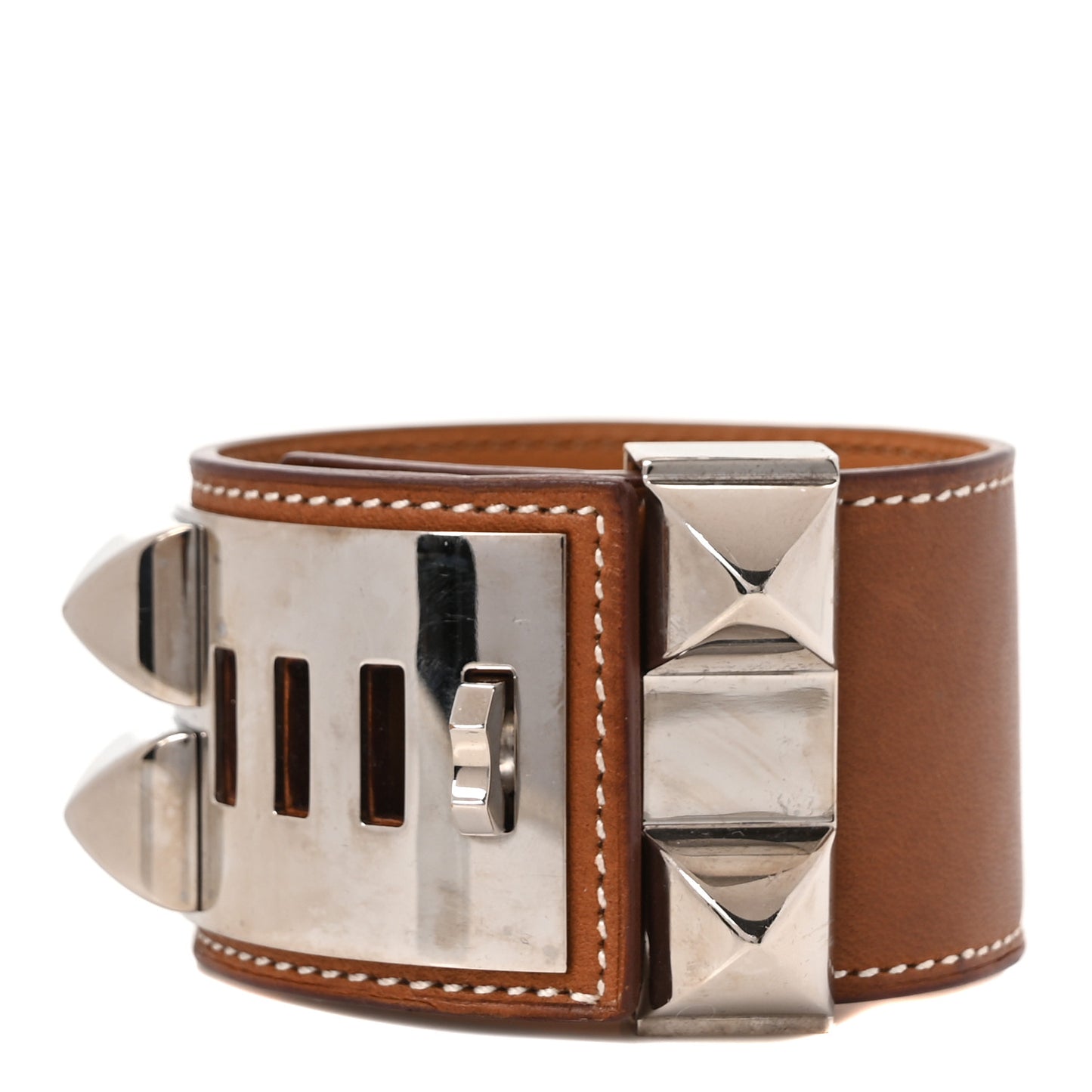 Barenia Collier De Chien CDC Bracelet S Fauve