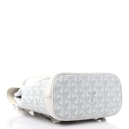 Goyard Goyardine Calfskin Mini Alpin Backpack White 4 of 10