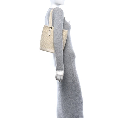 Louis Vuitton Mini Lin Monogram Bucket Bag Dune 2 of 9