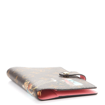 Louis Vuitton Monogram Illustre Small Ring Agenda Rose 4 of 7