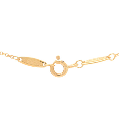 Tiffany 18K Yellow Gold Elsa Peretti Diamonds by the Yard 3 Station Necklace 3 of 4