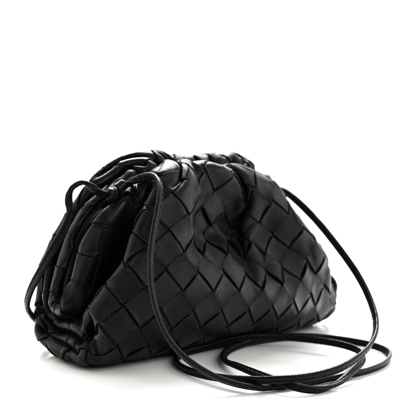 Nappa Intrecciato The Mini Pouch Black