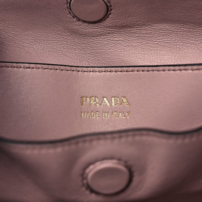 Prada Saffiano Cuir Large Double Bag Black Mughetto 6 of 10