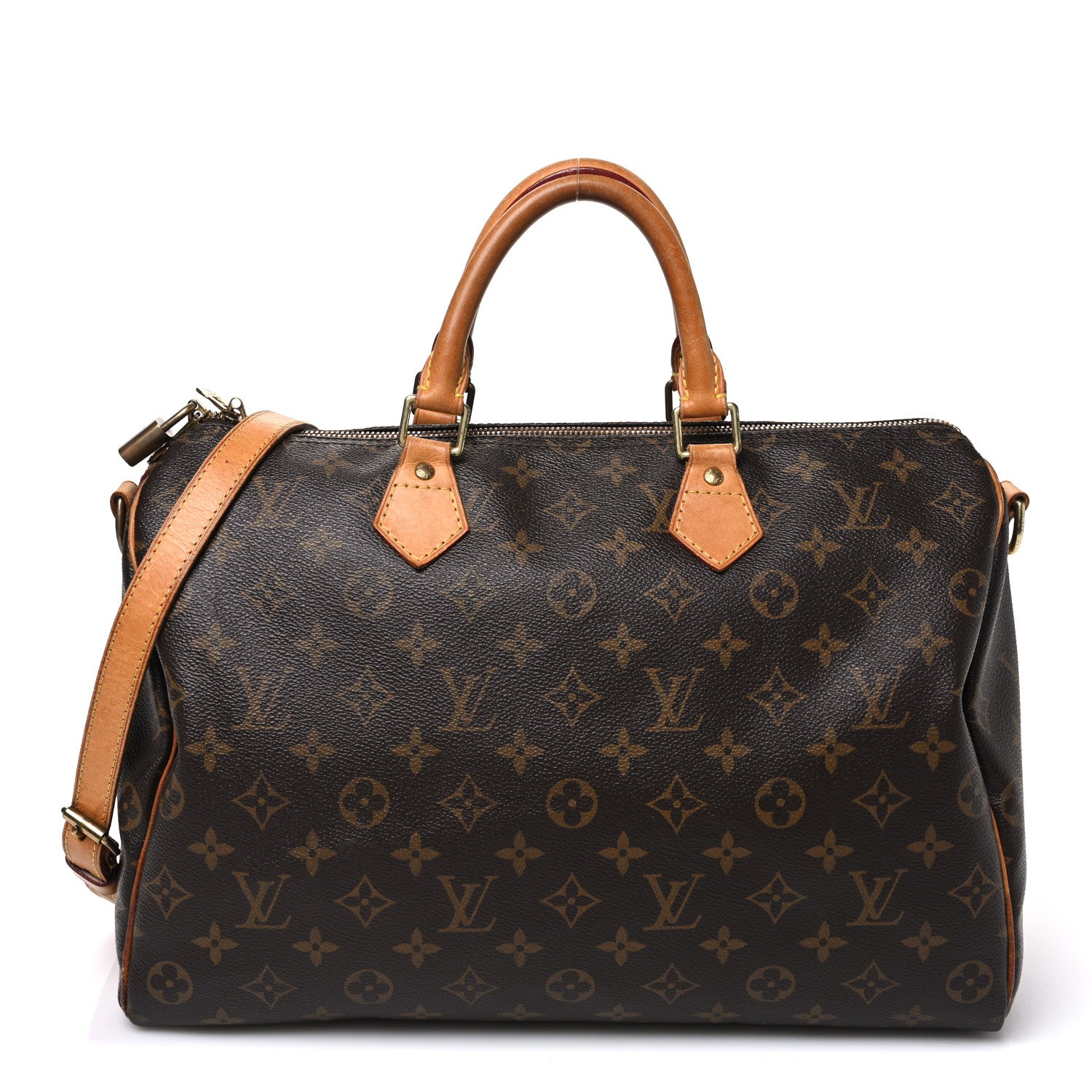 Louis Vuitton Monogram Speedy Bandouliere 35 1 of 12