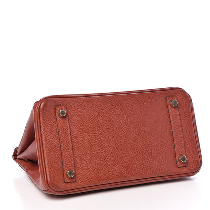 Hermes Epsom Birkin 25 Sienne 4 of 17