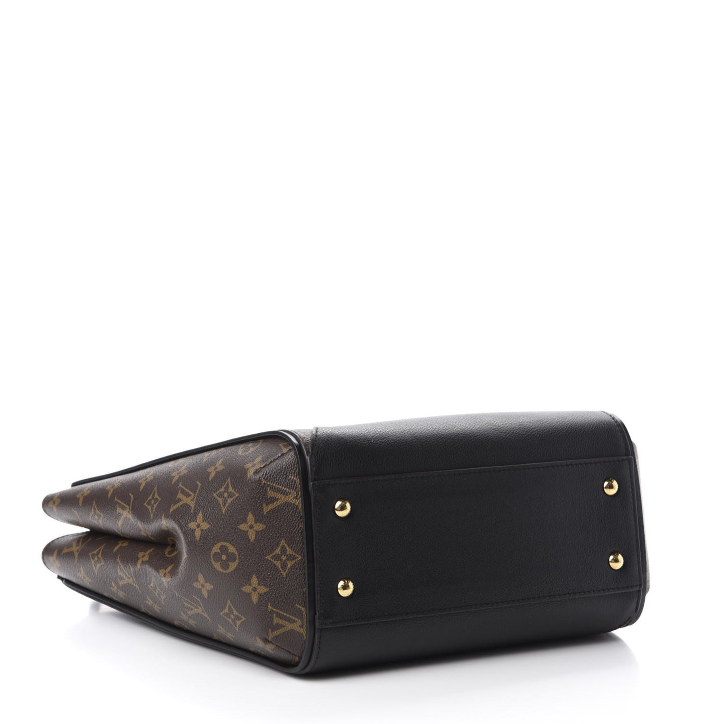 Calfskin Monogram Kimono Tote Black