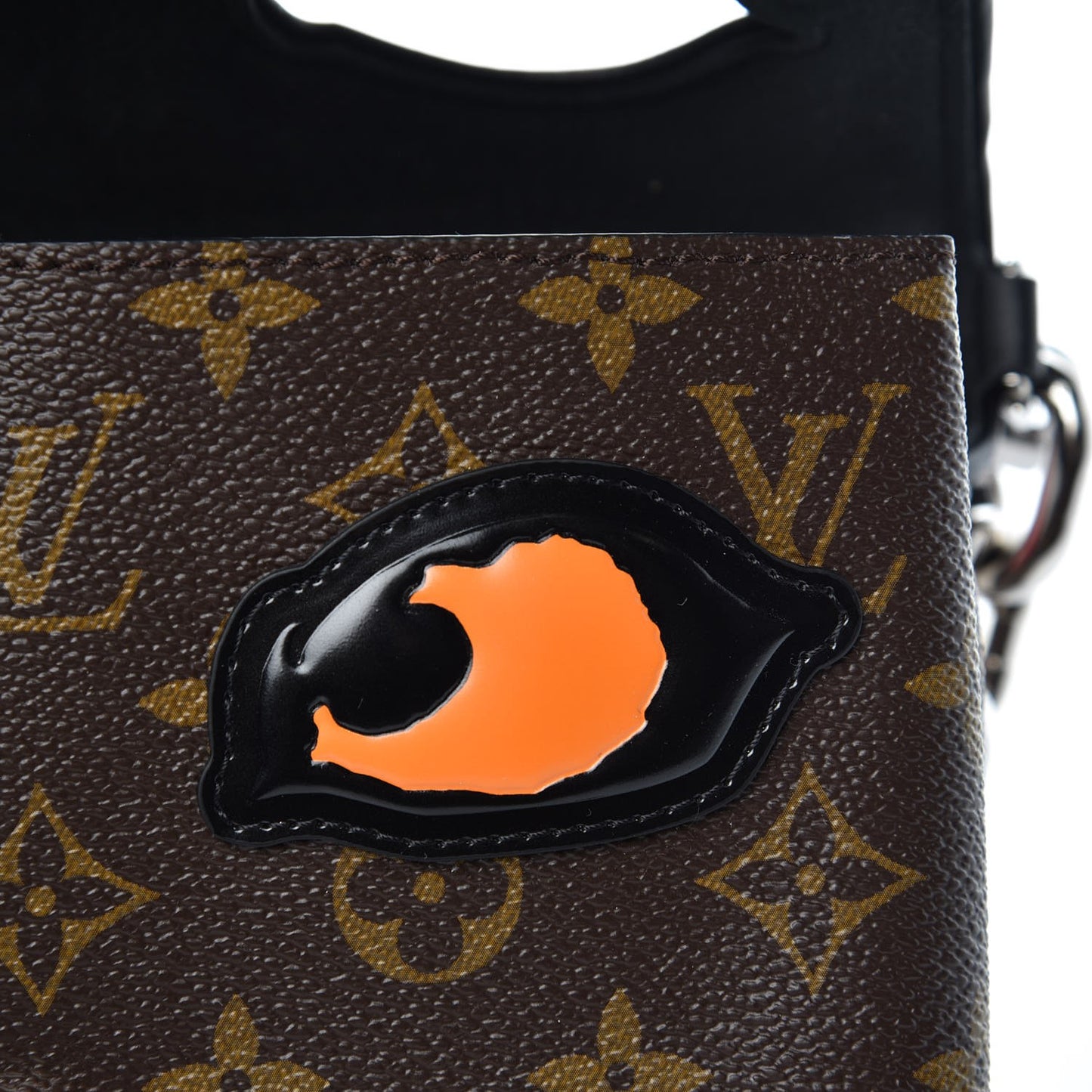 Monogram Kabuki Pochette Black