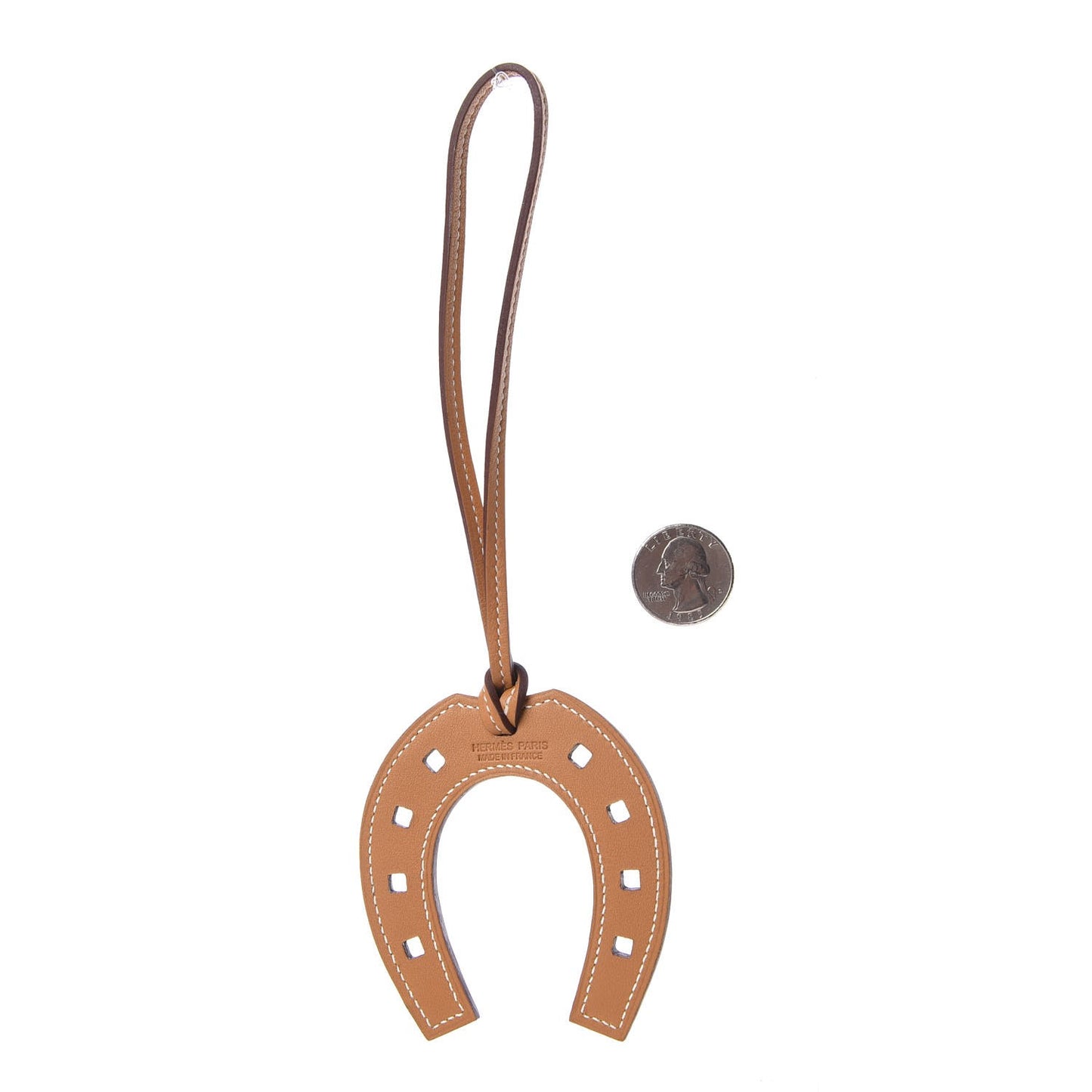 Swift Paddock Horseshoe Bag Charm Gold