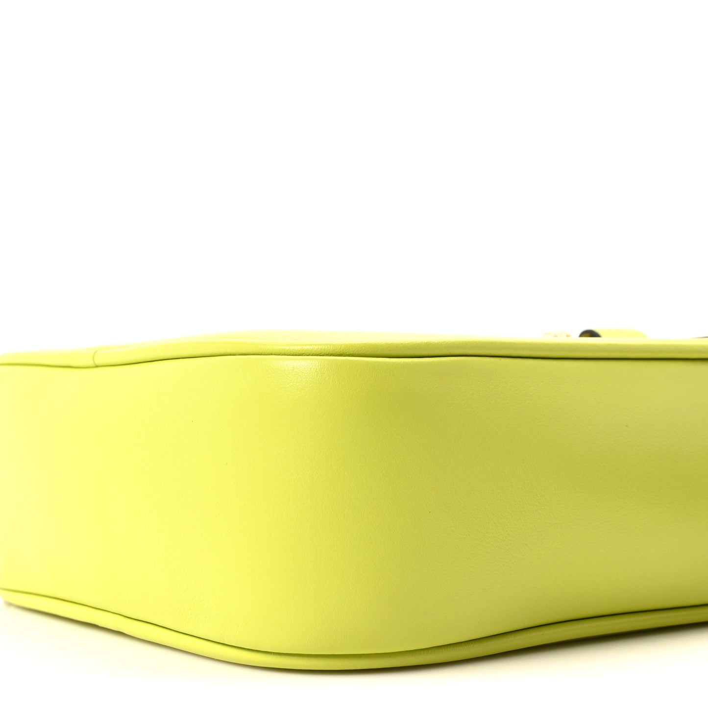 Calfksin Medusa Biggie Messenger Bag Citron