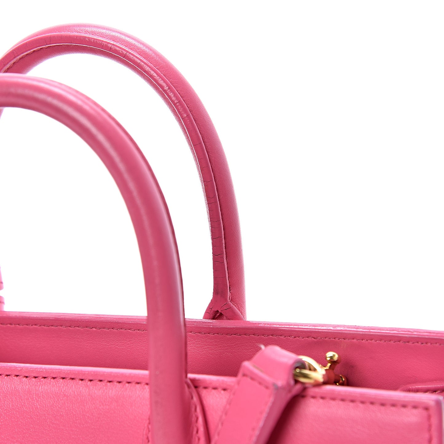 Calfskin Nano Sac De Jour Rose Clair