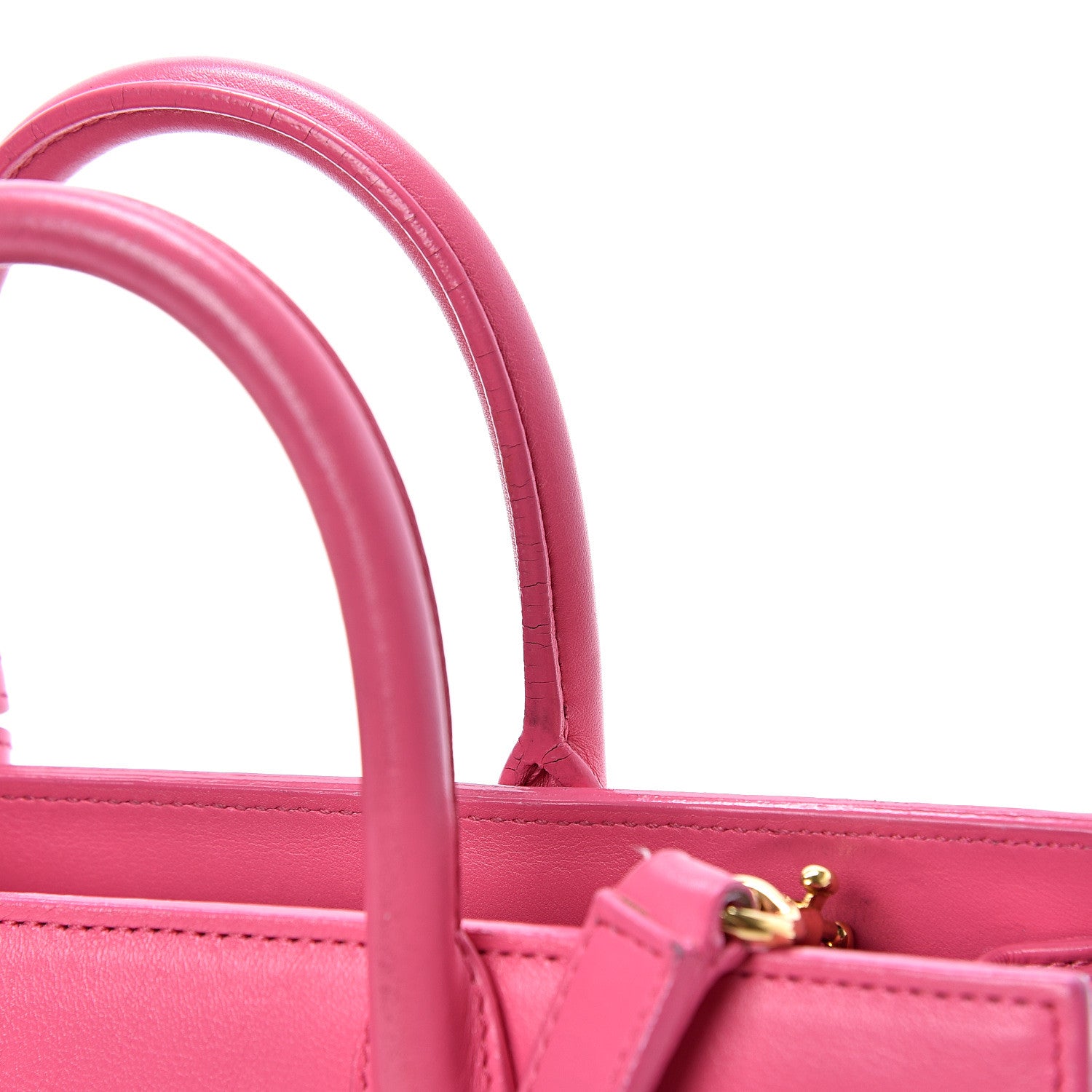 Saint Laurent Calfskin Nano Sac De Jour Rose Clair 18 of 26