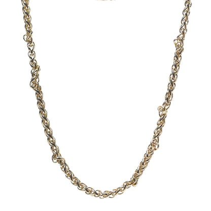 David Yurman 18K Yellow Gold 4mm Wheat Chain Necklace 16 1 of 3