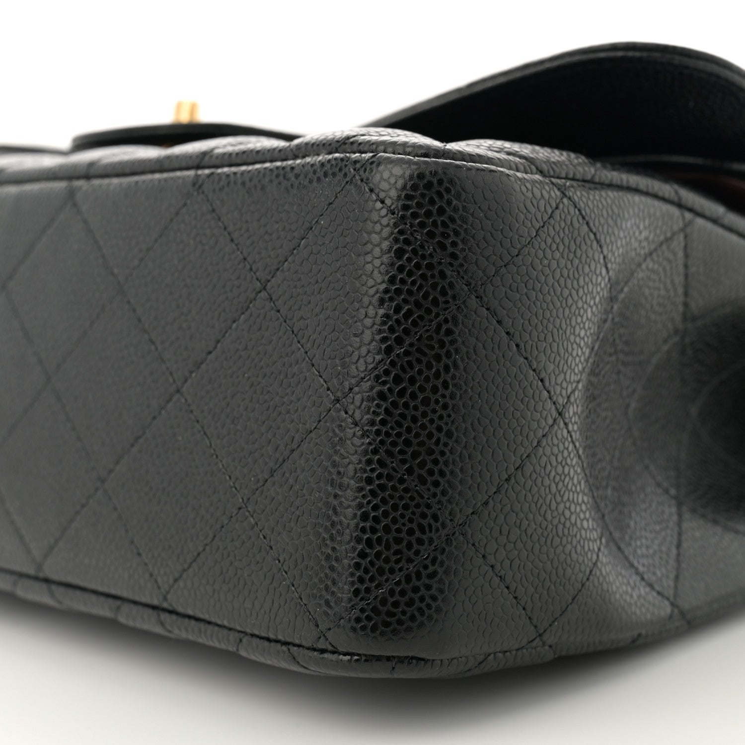 Chanel Caviar Quilted Jumbo Double Flap Black 10 of 10