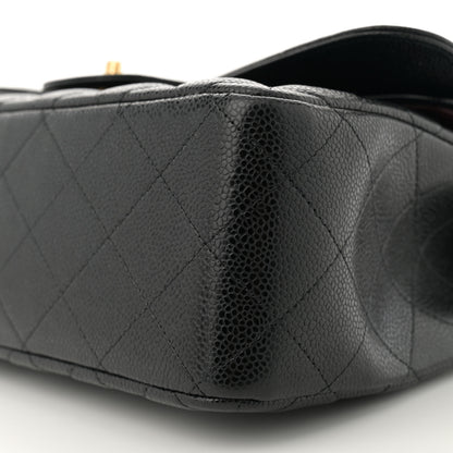 Chanel Caviar Quilted Jumbo Double Flap Black 10 of 10