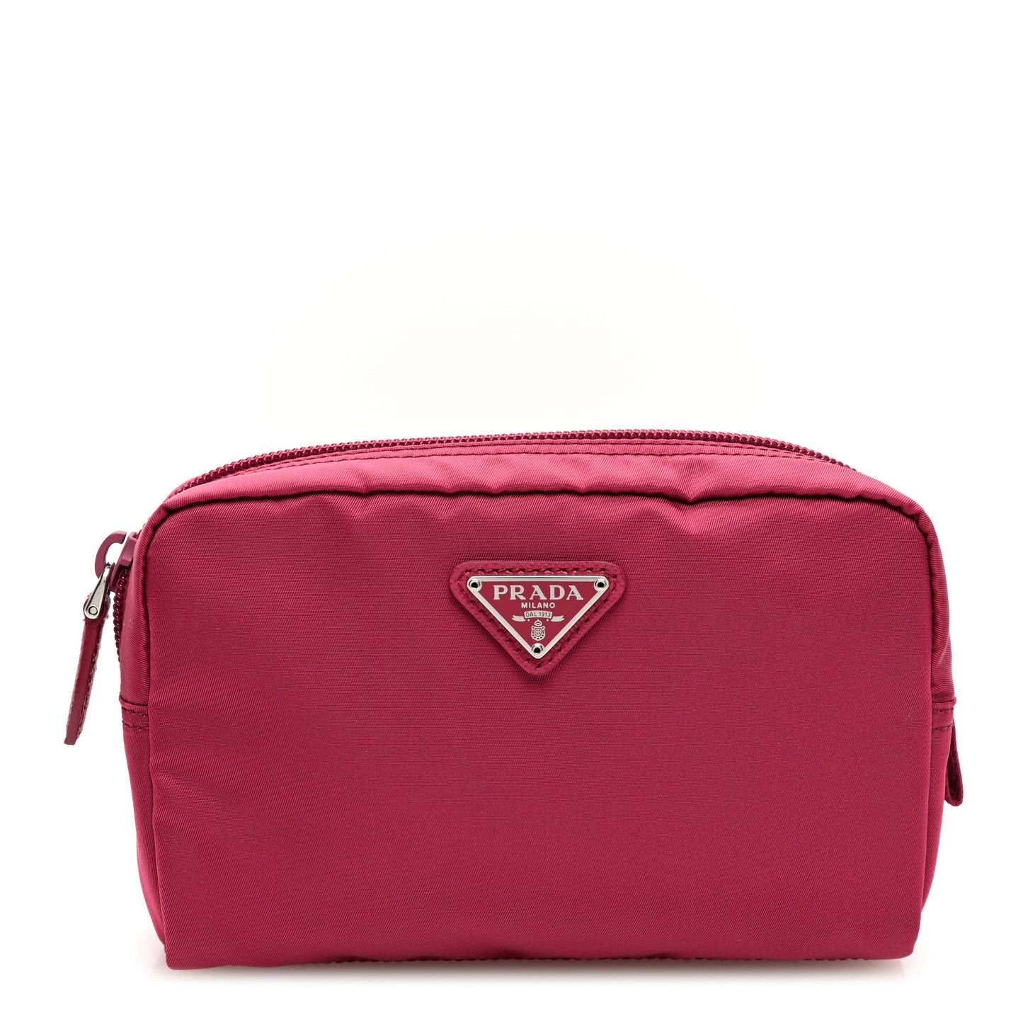 Tessuto Nylon Vela Cosmetic Pouch Ibisco