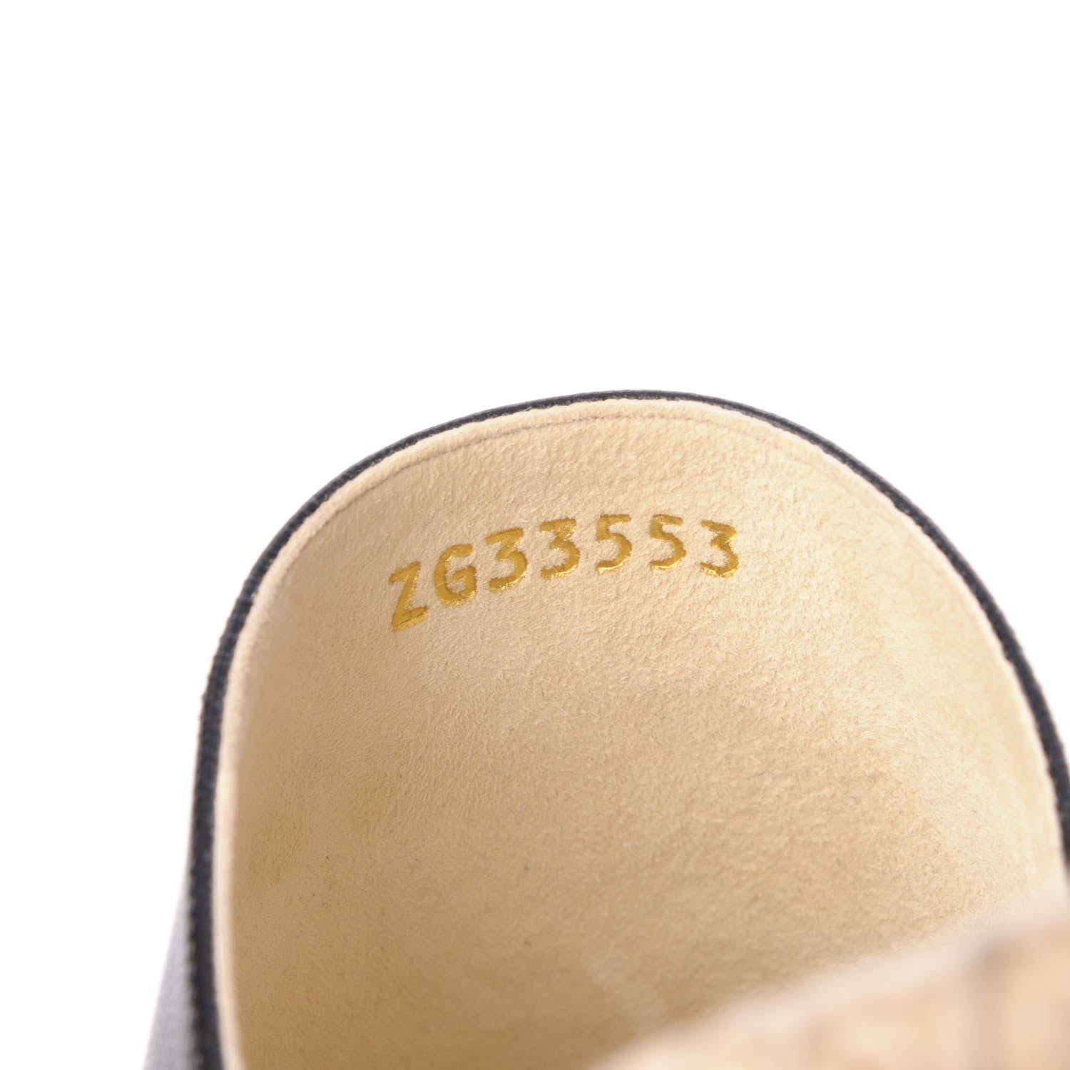 Chanel Iridescent Goatskin Patent CC Espadrille Mules 37 Black 10 of 11