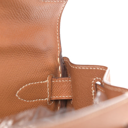 Hermes Courchevel Kelly Retourne 28 Gold 15 of 22