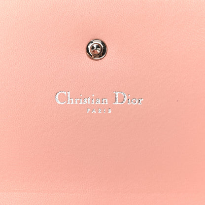 Christian Dior Grained Calfskin Diorama Croisiere Chain Wallet Rose Poudre 6 of 11