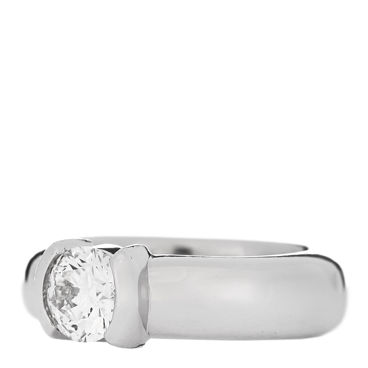 Tiffany Platinum Diamond .71ct Etoile Solitaire Engagement Ring 47 4 3 of 7